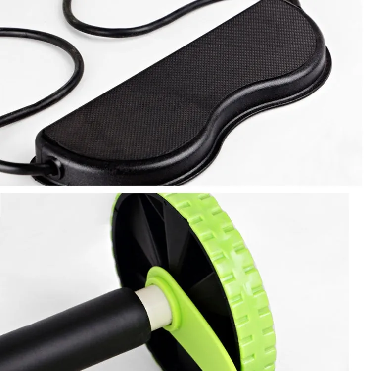 Multifunctional Exercise Home Fitness Equipment Intensity Adjustable Abdominal Wheel Resistance Pull Rope Muscle Power