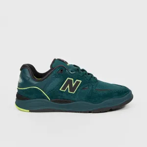 New Balance Numeric - Primitive 1010 Tiago Lemos Shoes - Deep Teal / Lime Green