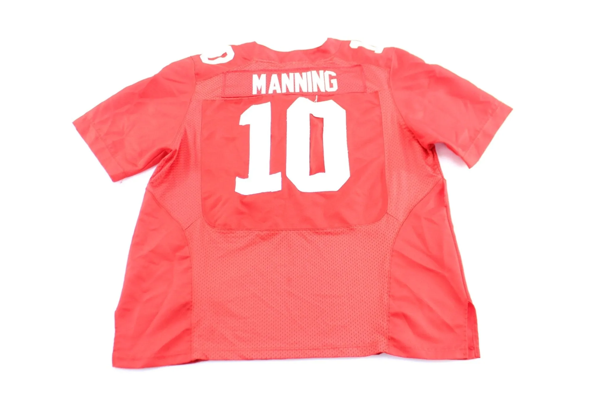 Nike Embroidered Logo New York Giants Eli Manning Football Jersey