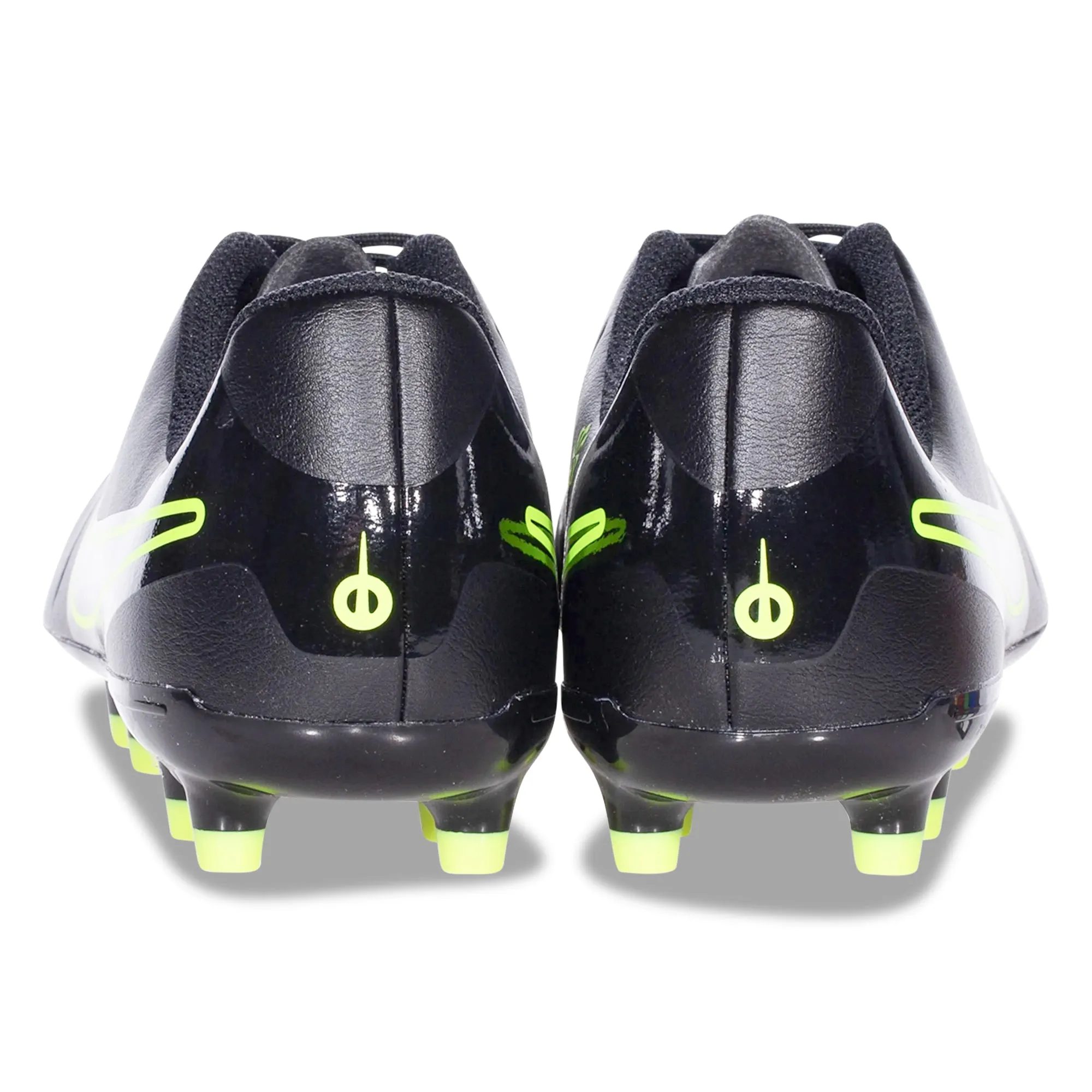 Nike Jr. Legend 10 Club FG/MG Soccer Cleats (Black/Volt)