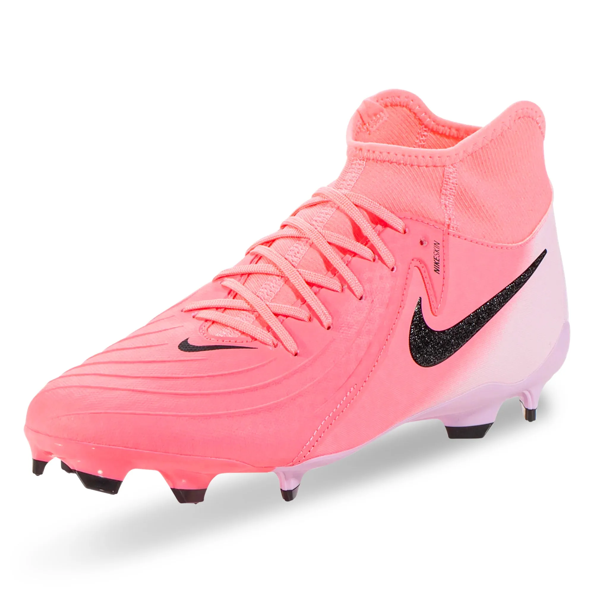 Nike Phantom Luna II Academy FG/MG Soccer Cleats Sunset Pulse/Black)