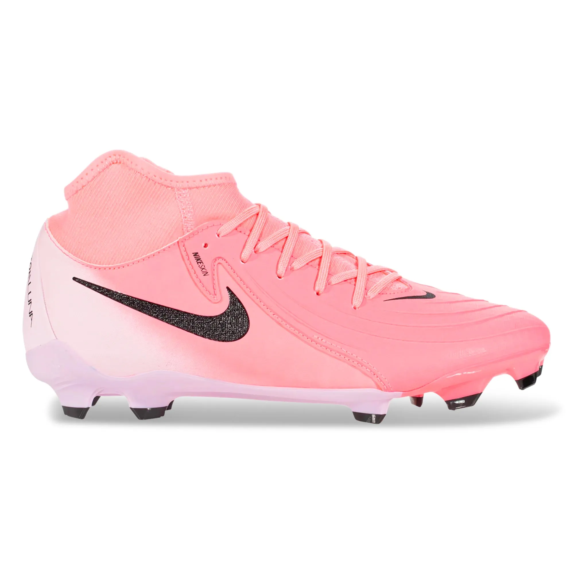 Nike Phantom Luna II Academy FG/MG Soccer Cleats Sunset Pulse/Black)