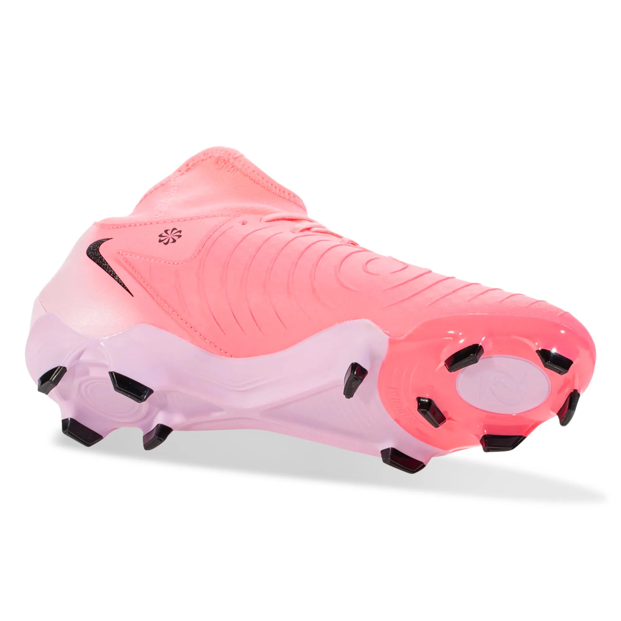 Nike Phantom Luna II Academy FG/MG Soccer Cleats Sunset Pulse/Black)