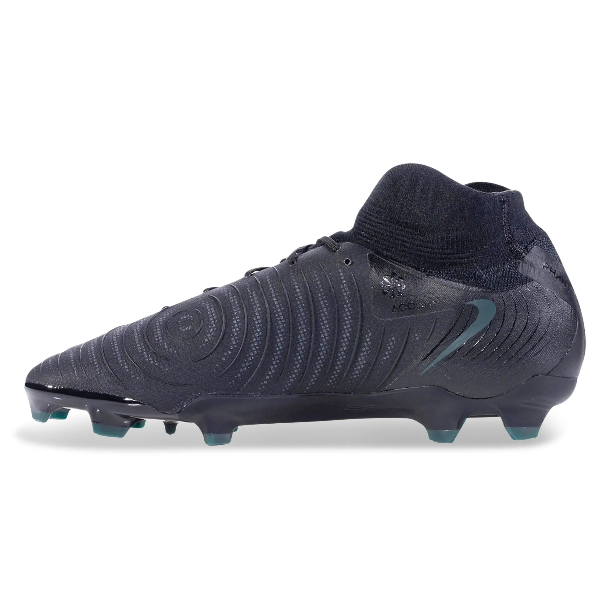 Nike Phantom Luna II Pro FG Soccer Cleats (Black/Deep Jungle)