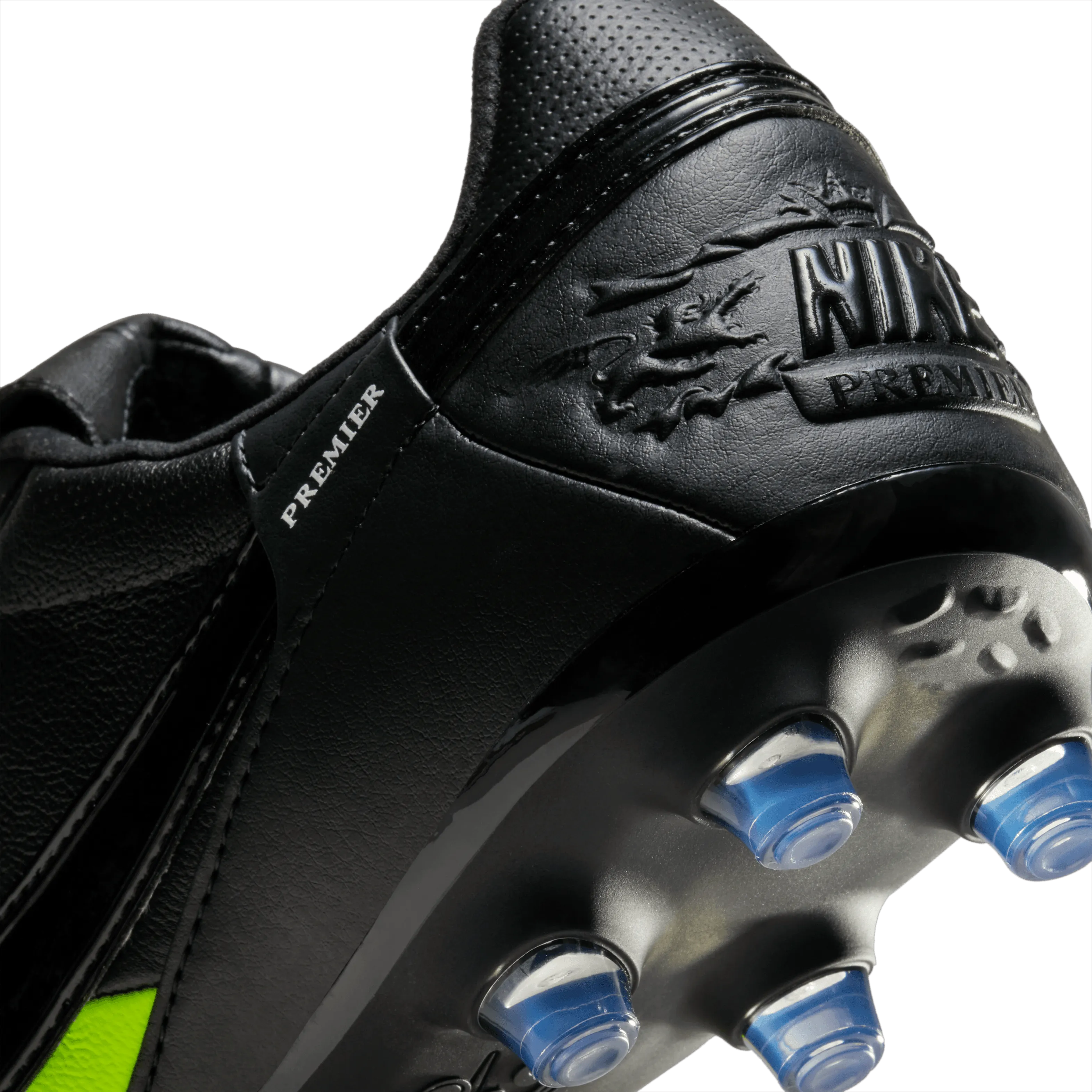 Nike Premier 3 FG-Black/Black-Volt