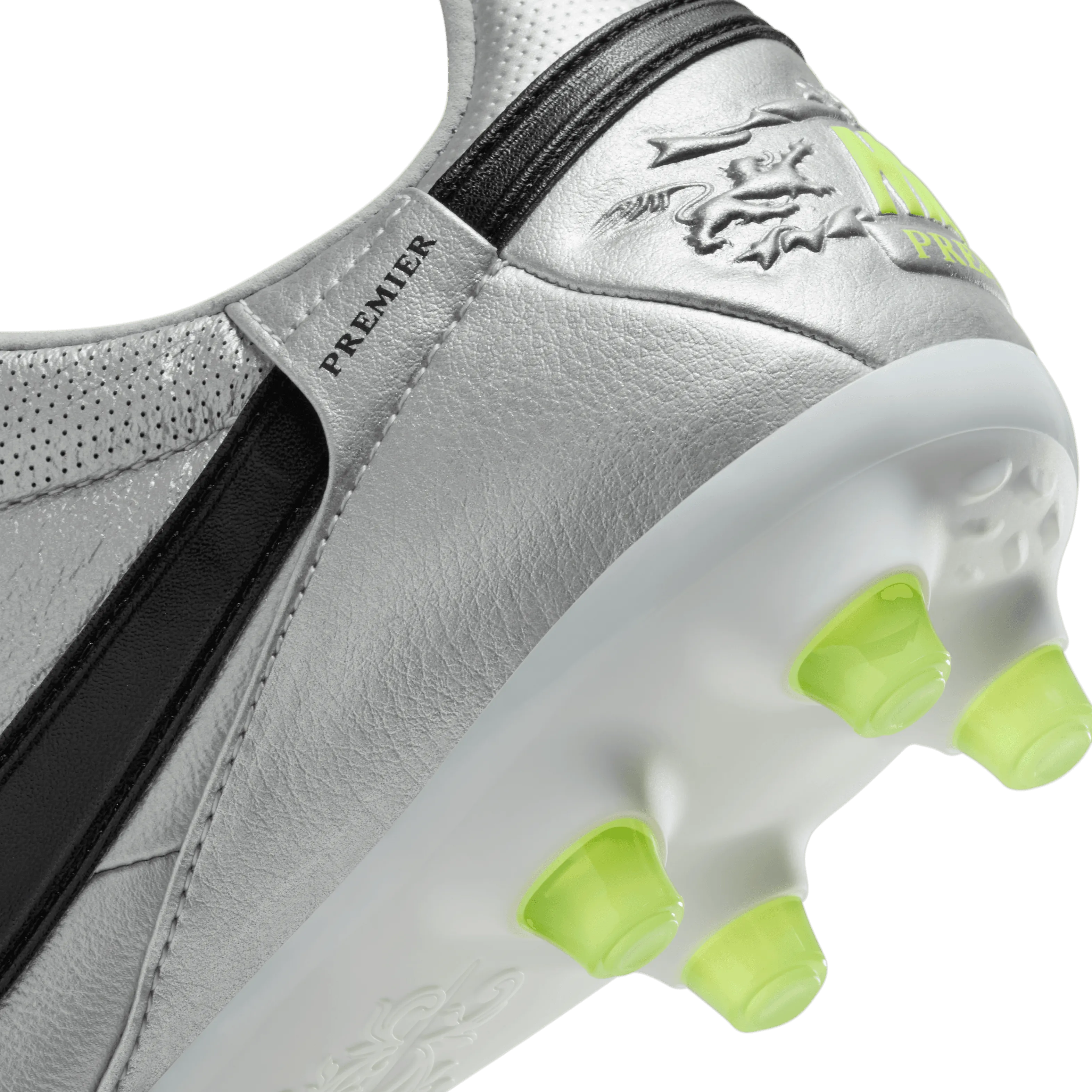 Nike Premier 3 FG-Metallic Silver/Black-Volt