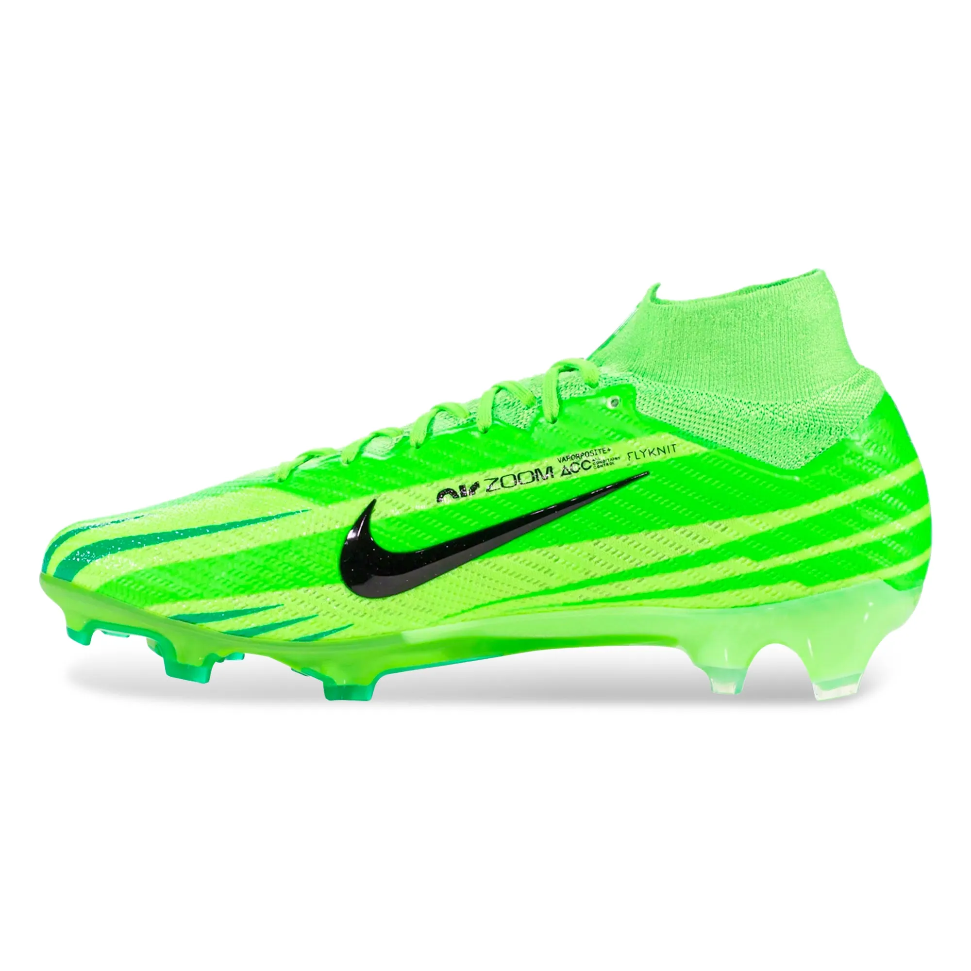 Nike Zoom Superfly 9 MDS Elite Firm Ground Soccer Cleats (Green Strike/Stadium Green)