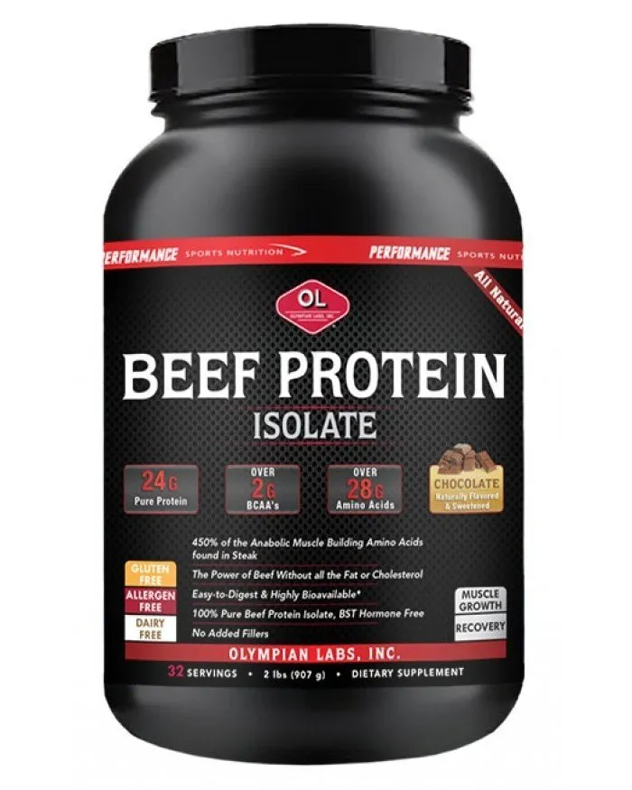 Olympian Labs Beef Protein 24 gm Powder