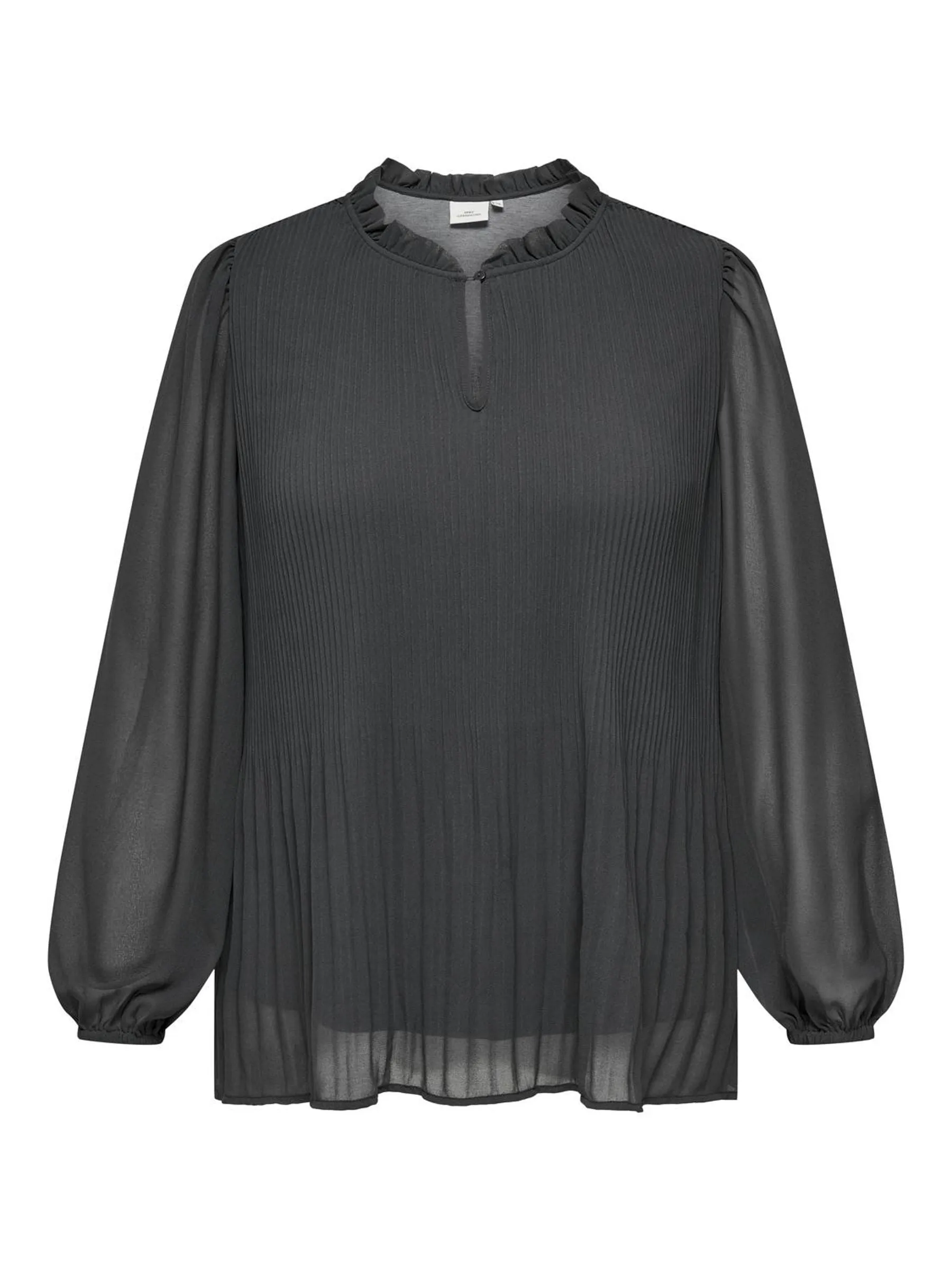 Only Carmakoma Piona Blouse in Grey