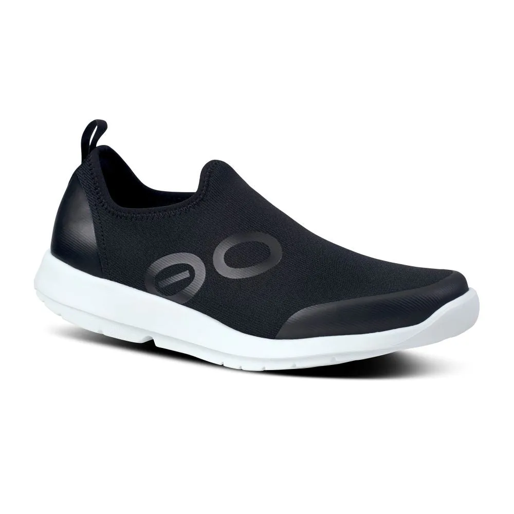 'OOFOS' Women's OOmg Sport Low Shoe - White / Black