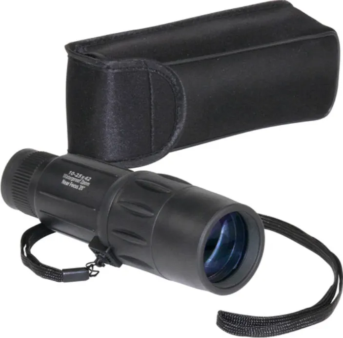 Orion Zoom Waterproof Monocular - 10-25x42