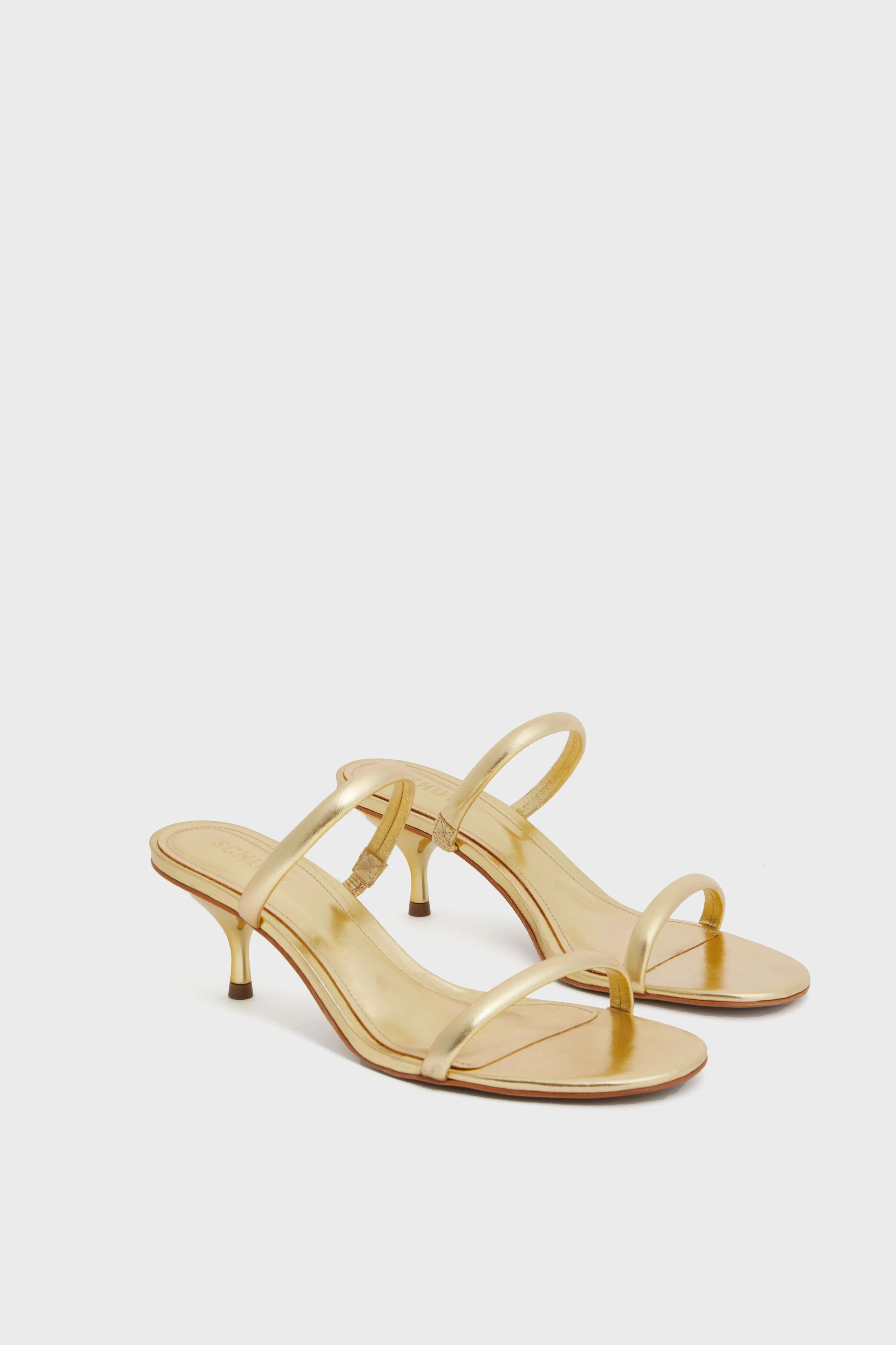 Ouro Claro Taliah Mid Heels