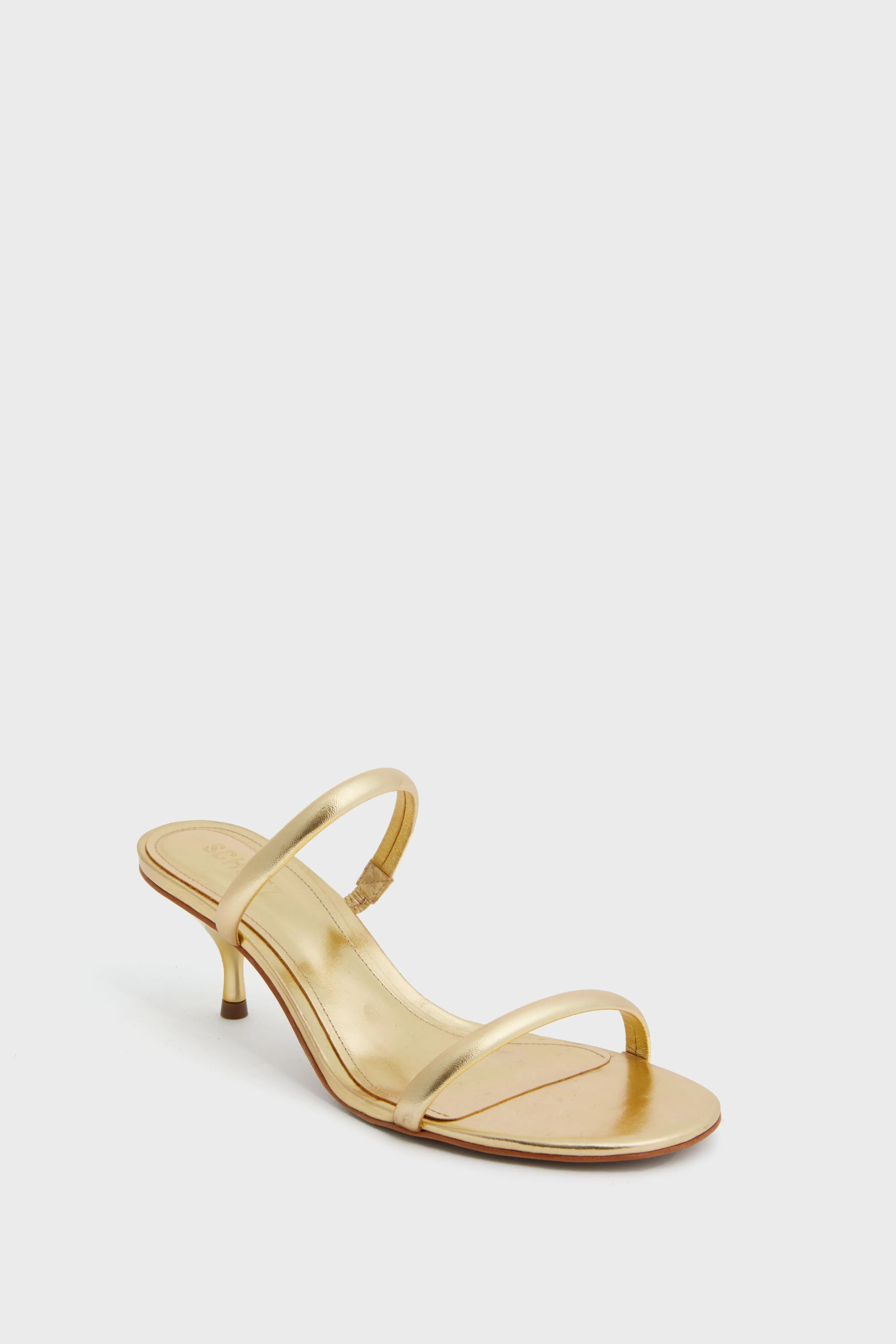 Ouro Claro Taliah Mid Heels