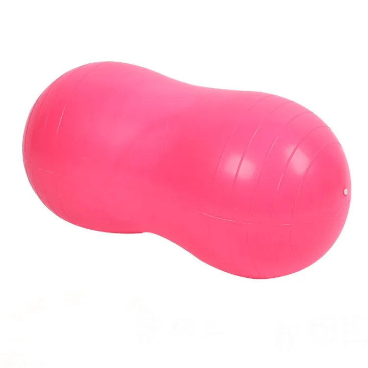 Peanut Yoga Ball Thickening Explosion-proof Sport Exercise Ball Massage Ball(Pink)