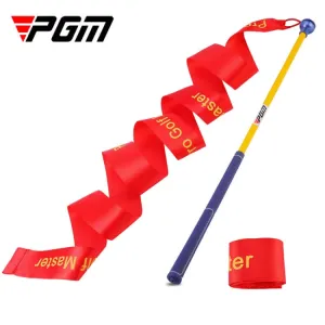 PGM HGB020 Golf Exerciser Ribbon Swing Stick Audible Practice To Improve Swing Speed