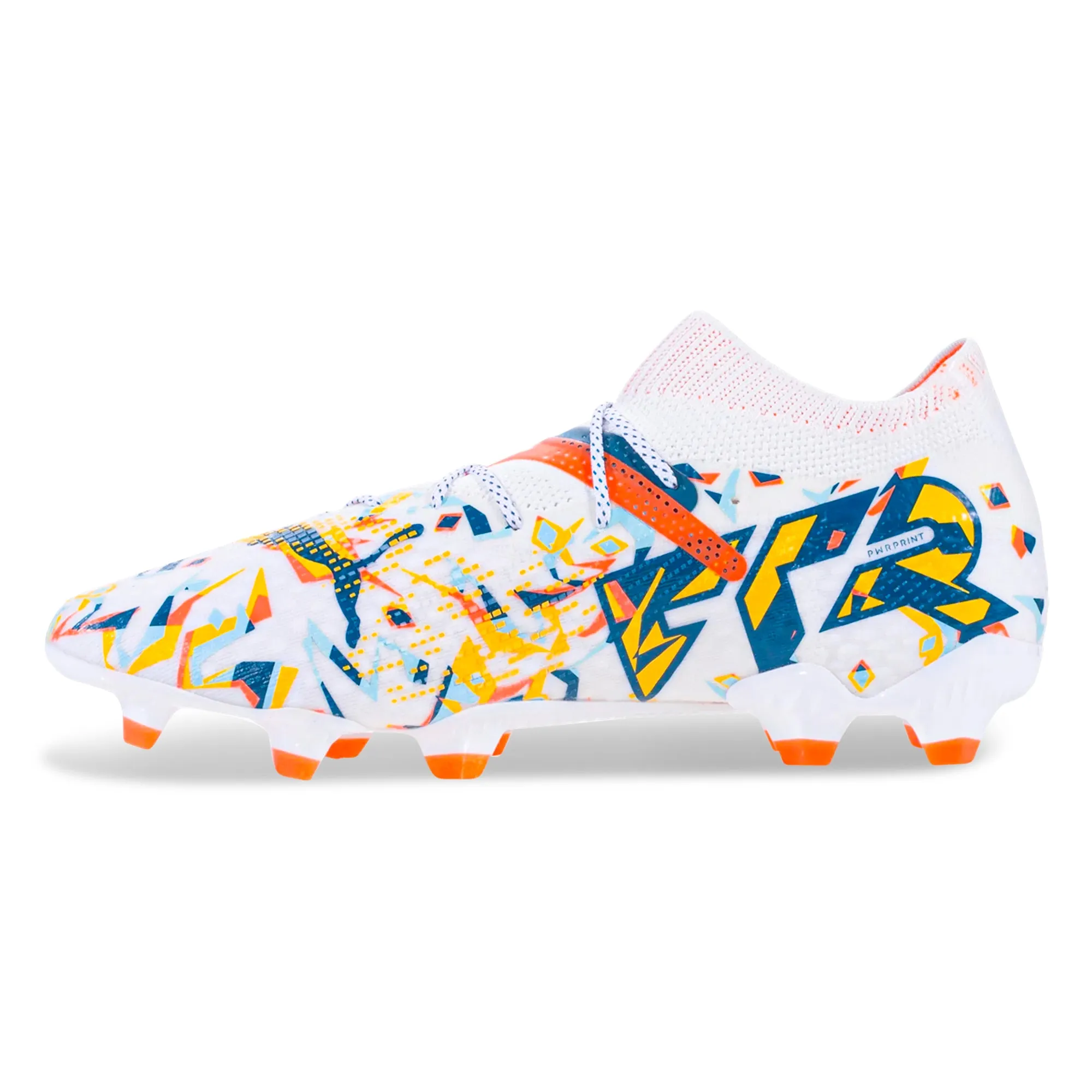 Puma Future 7 Ultimate Creativity FG/AG Soccer Cleats (Puma White/Ocean Tropic)