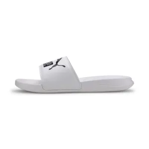 Puma Unisex Adult Popcat 20 White Black Slides-6 Kids UK (37227902)