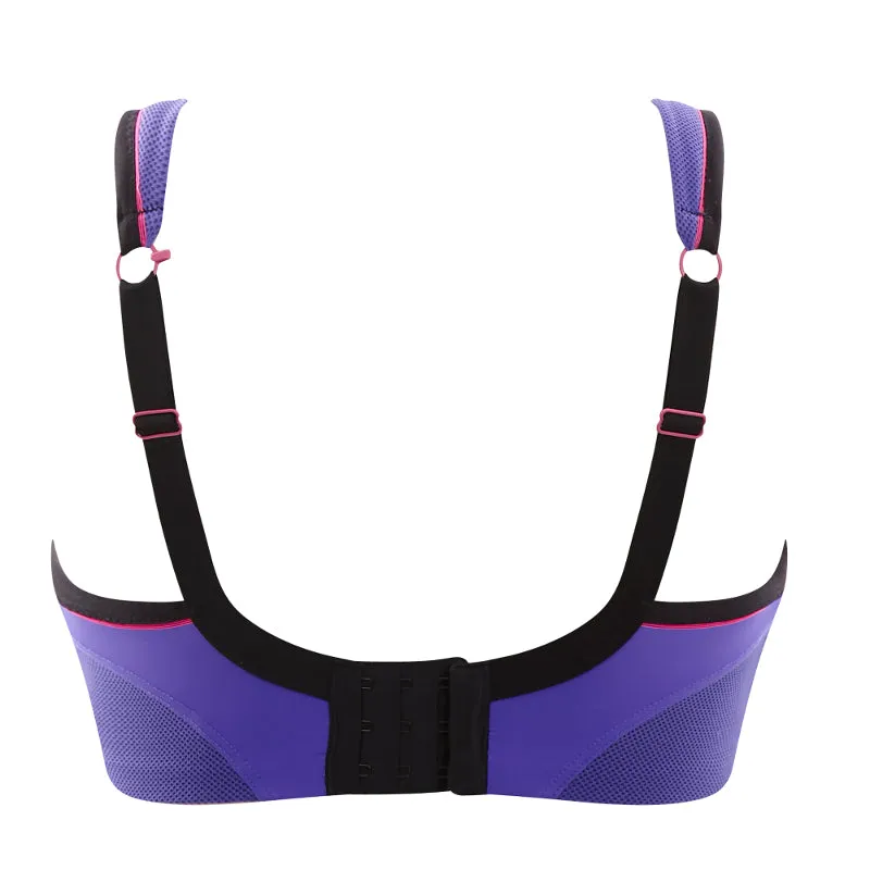 Purple Pink Sports Bra Non-Wired - Panache