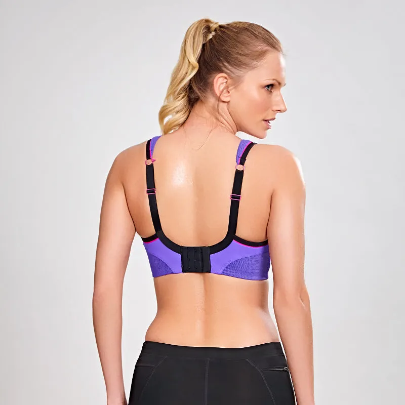 Purple Pink Sports Bra Non-Wired - Panache