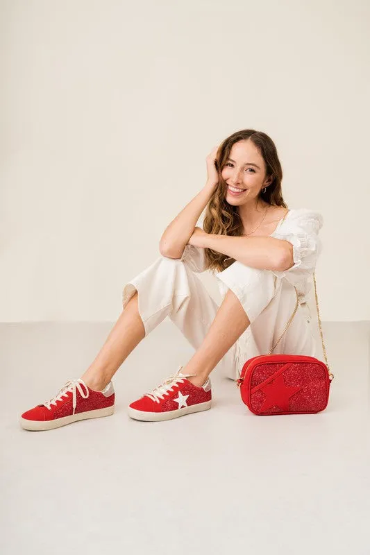 Red Fashion Sneakers