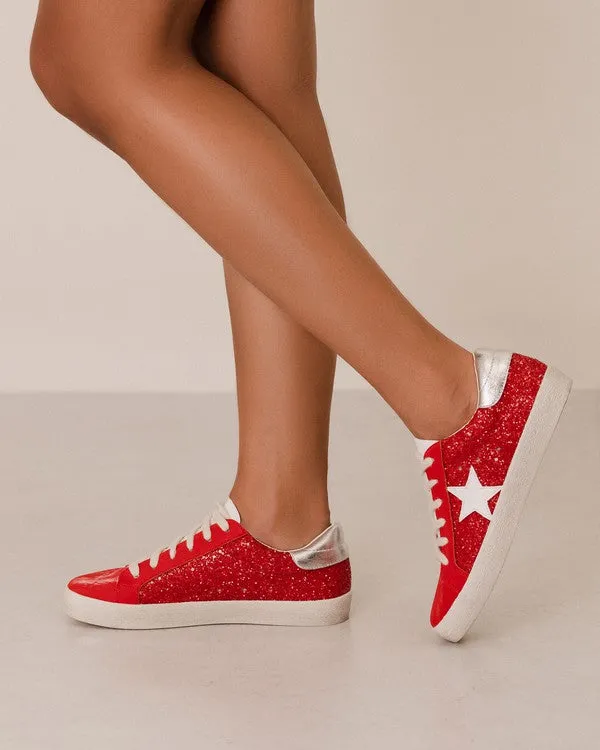 Red Fashion Sneakers