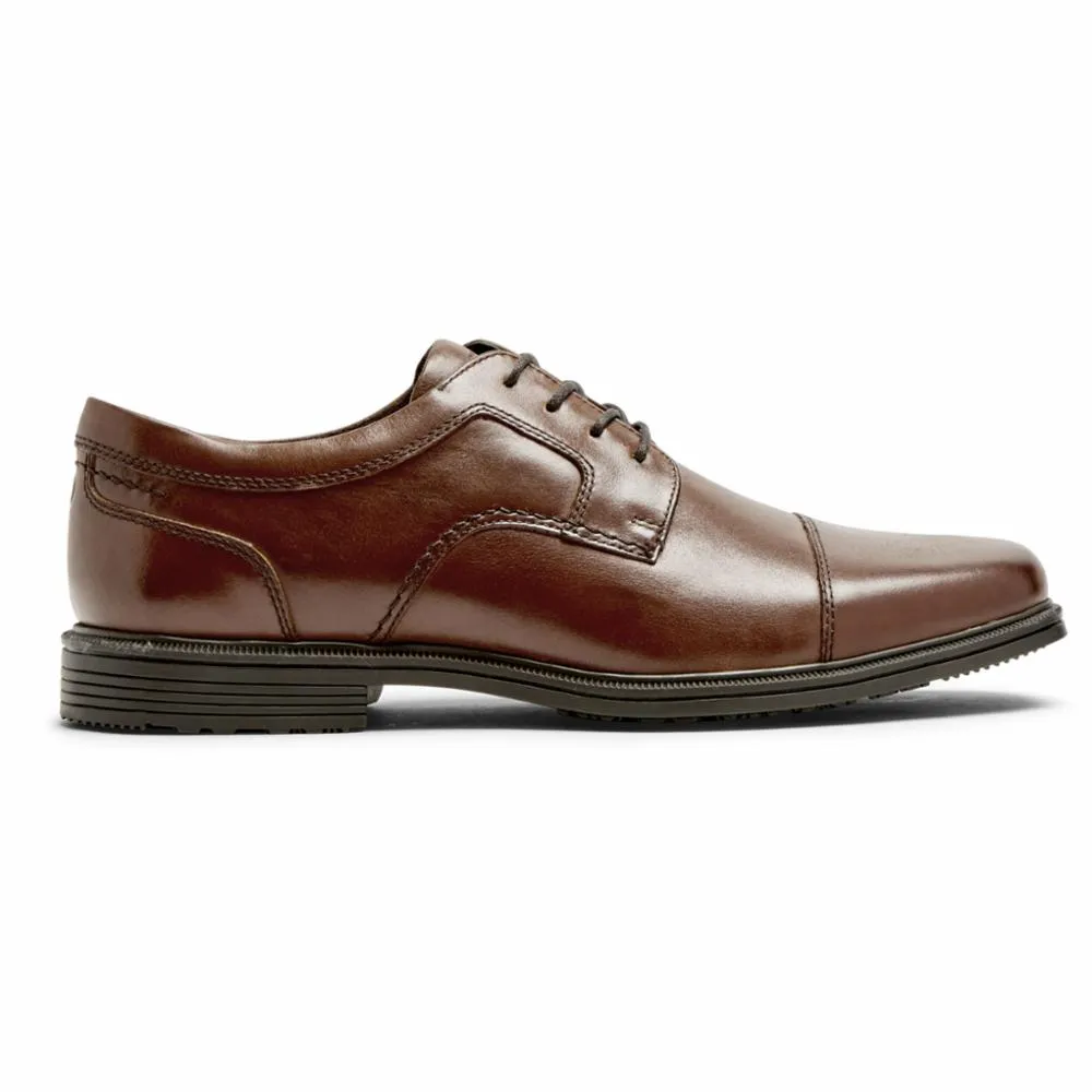 Rockport  Men's Taylor Wp Cap Toe Brown W