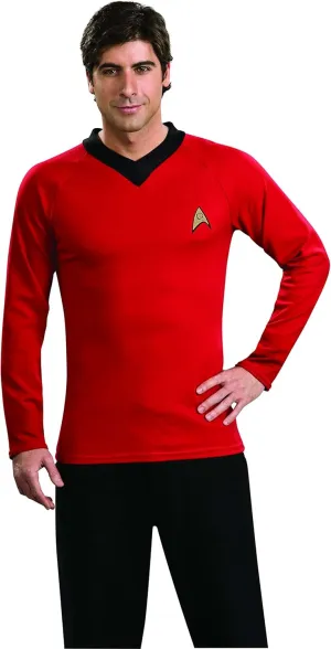 Rubie's Men's Deluxe Star Trek Classic Red Shirt