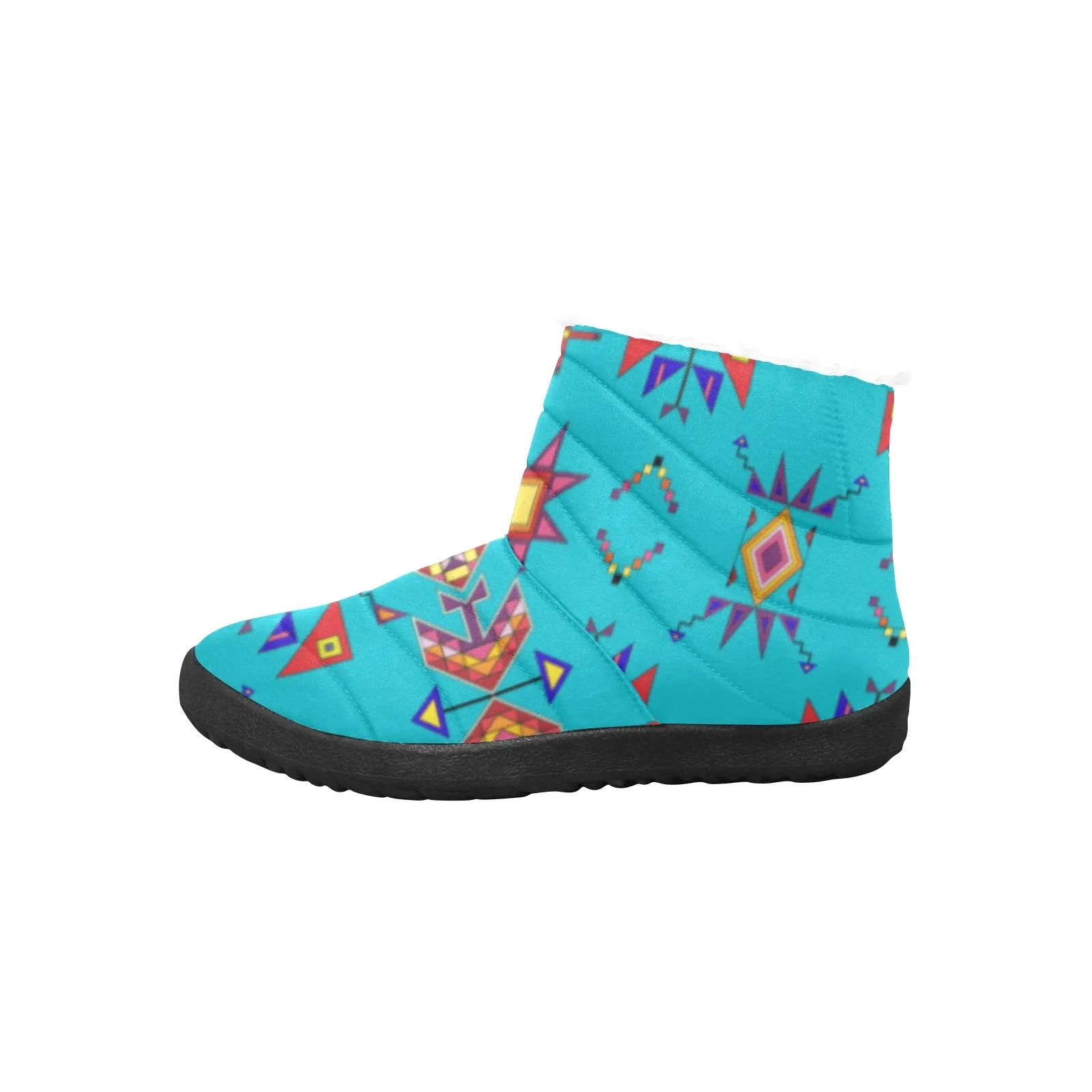 Scattered Generations Turquoise Men's Padded Winter Boot