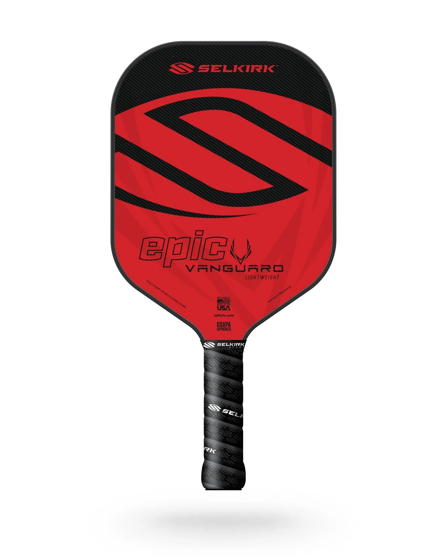 Selkirk Vanguard Hybrid Epic Lightweight Pickleball Paddle [Crimson Black]