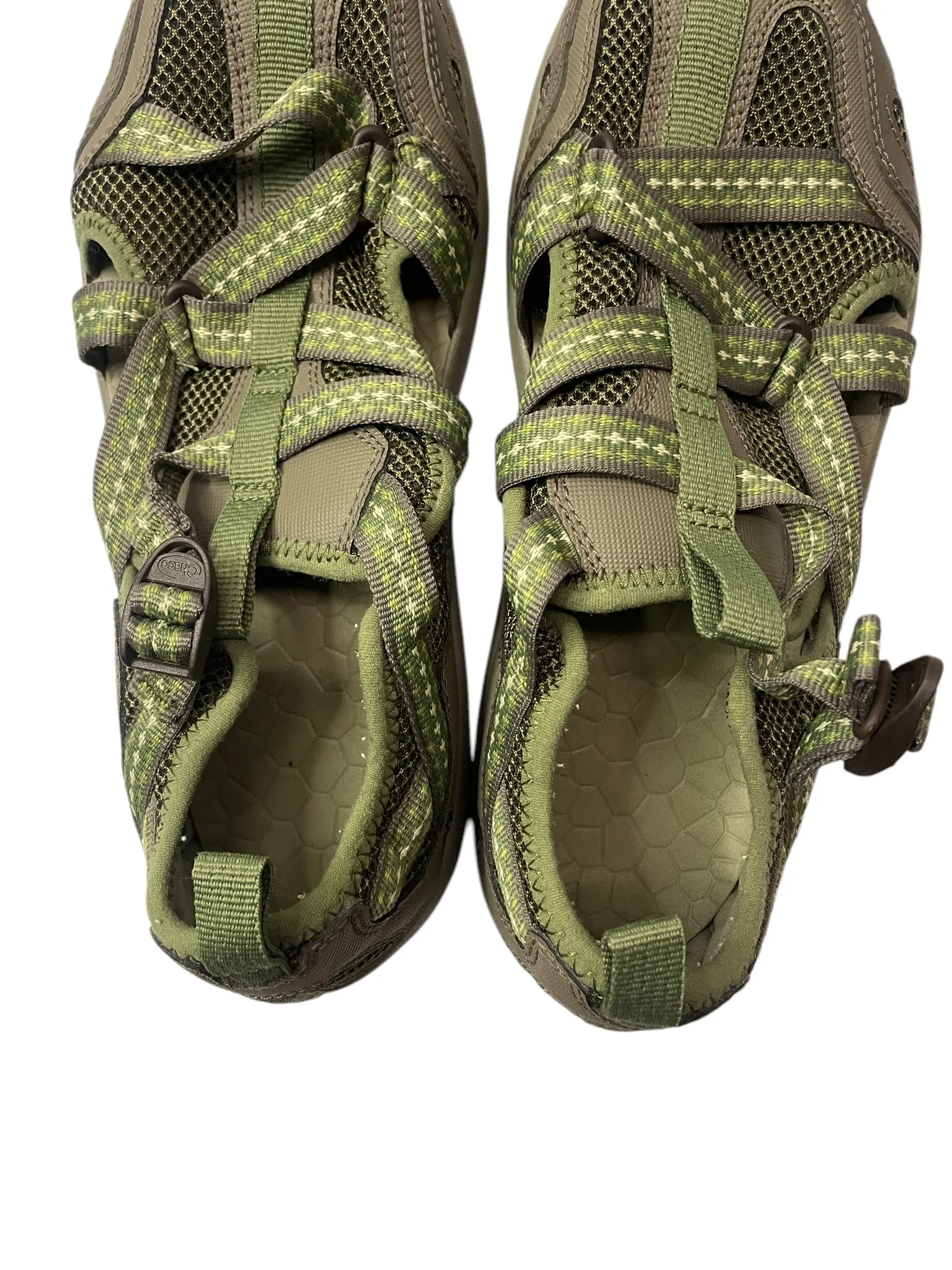 Shoes Athletic By Chacos In Green, Size: 8.5