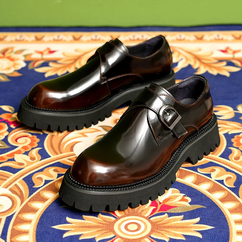 SlipLux Exotic Patchwork Brogue Dress Shoes