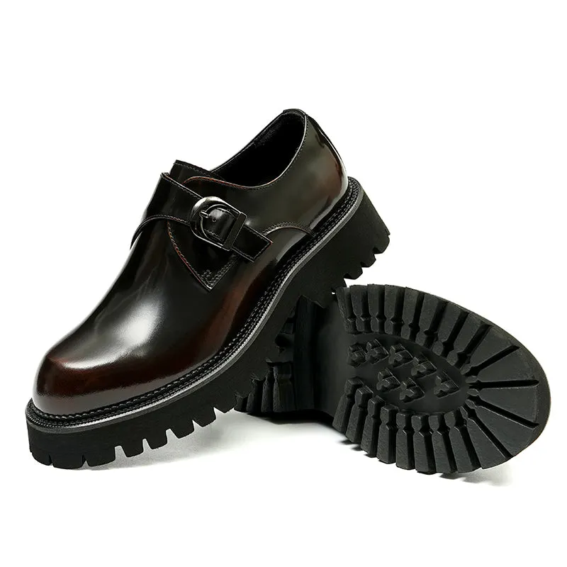 SlipLux Exotic Patchwork Brogue Dress Shoes