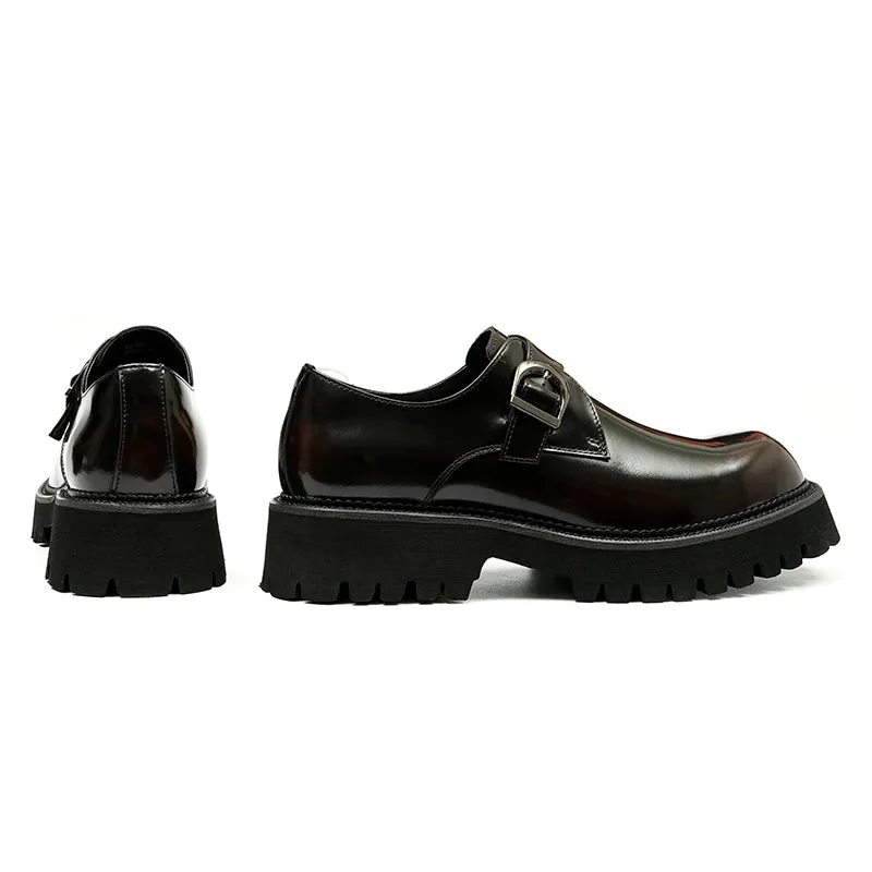 SlipLux Exotic Patchwork Brogue Dress Shoes