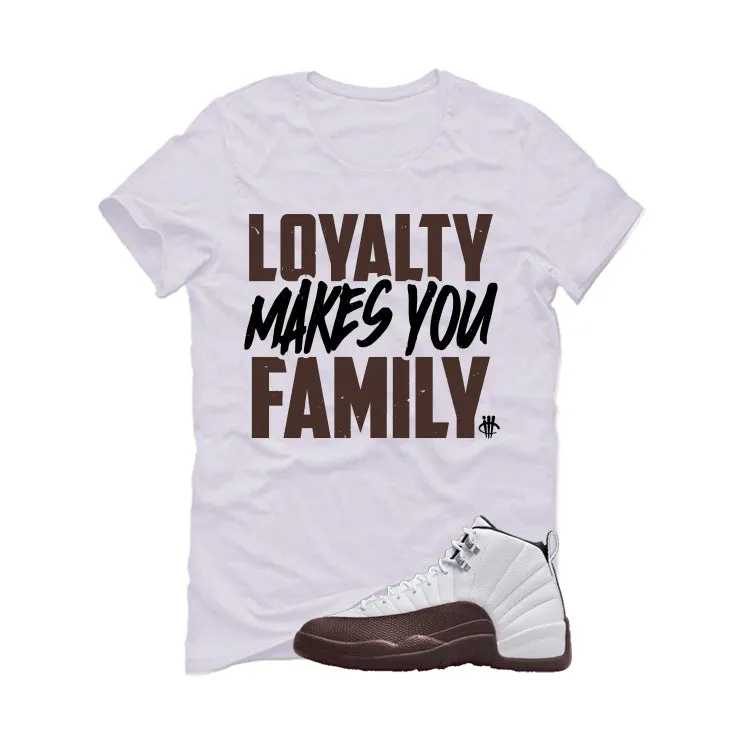 SoleFly x Air Jordan 12 Cafecito| illcurrency White T-Shirt (Loyalty)| illcurrency