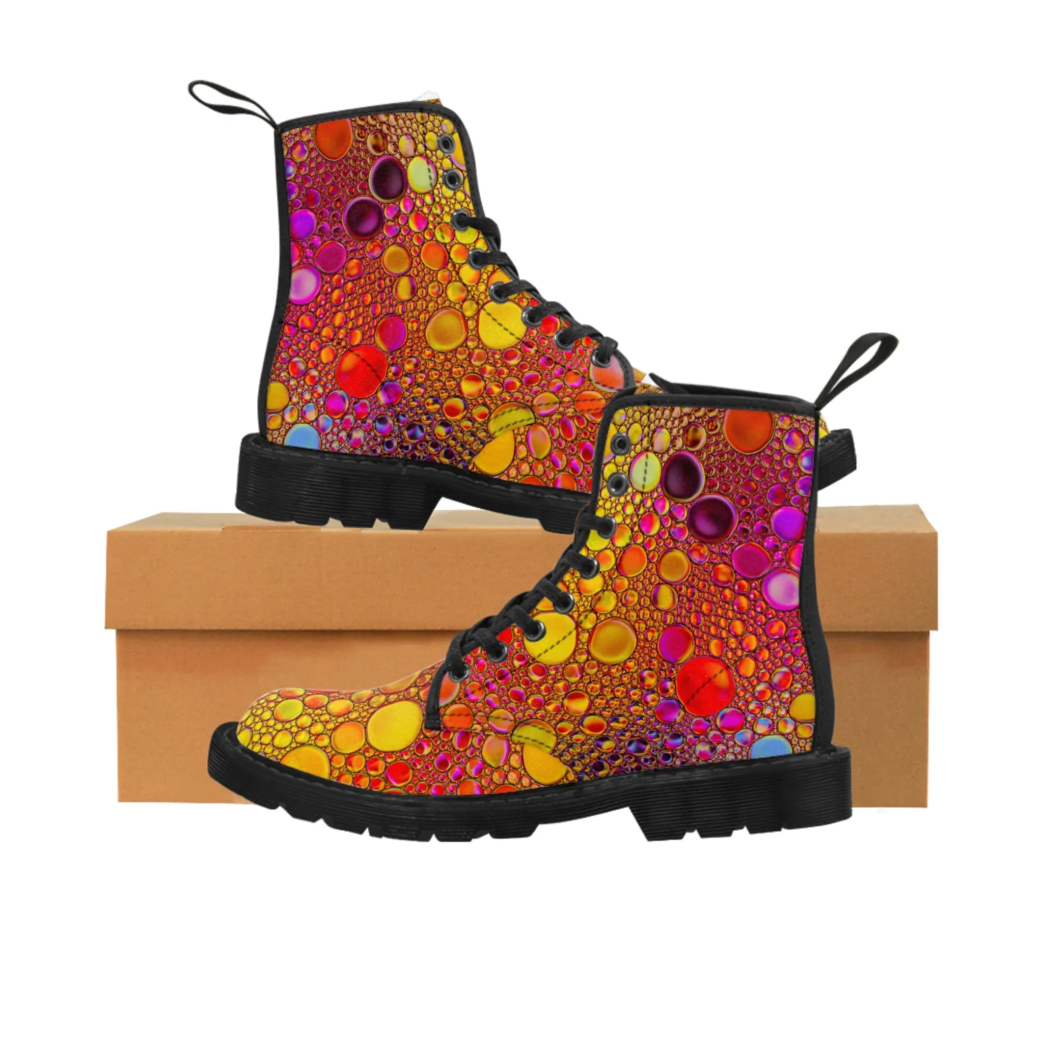 Sparkling Colors - Inovax Men's Canvas Boots