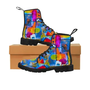 Square Colors - Inovax Woman's Canvas Boots