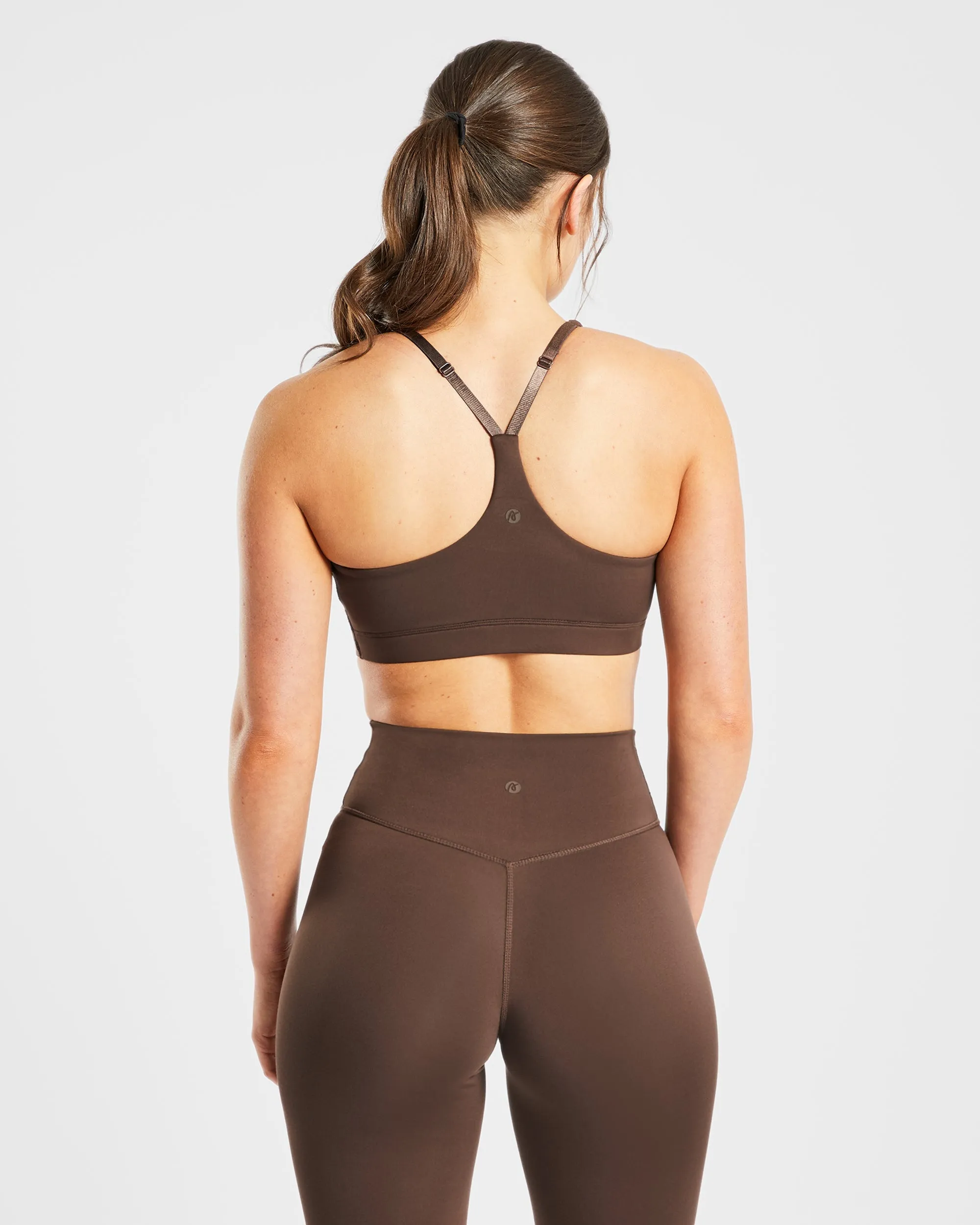 Staple Sports Bra - Brown