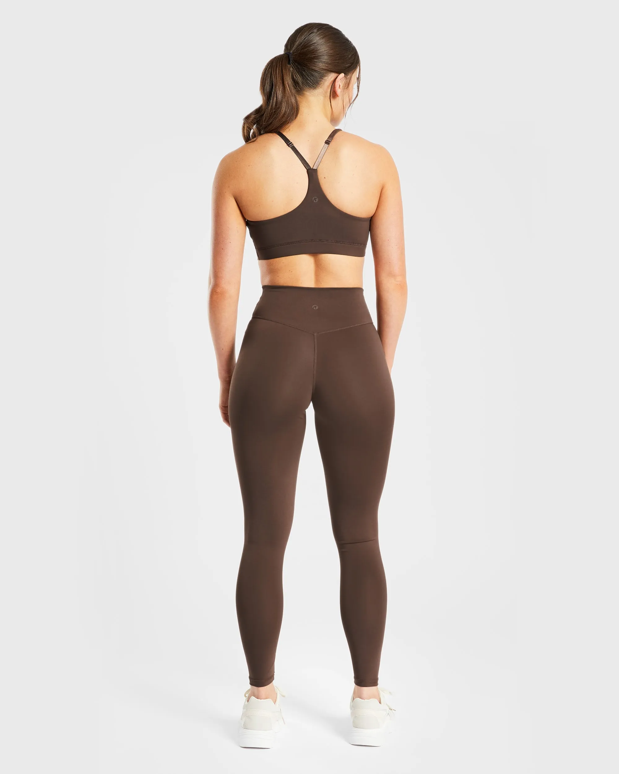 Staple Sports Bra - Brown