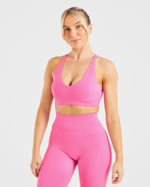 Staple Sports Bra - Summer Pink