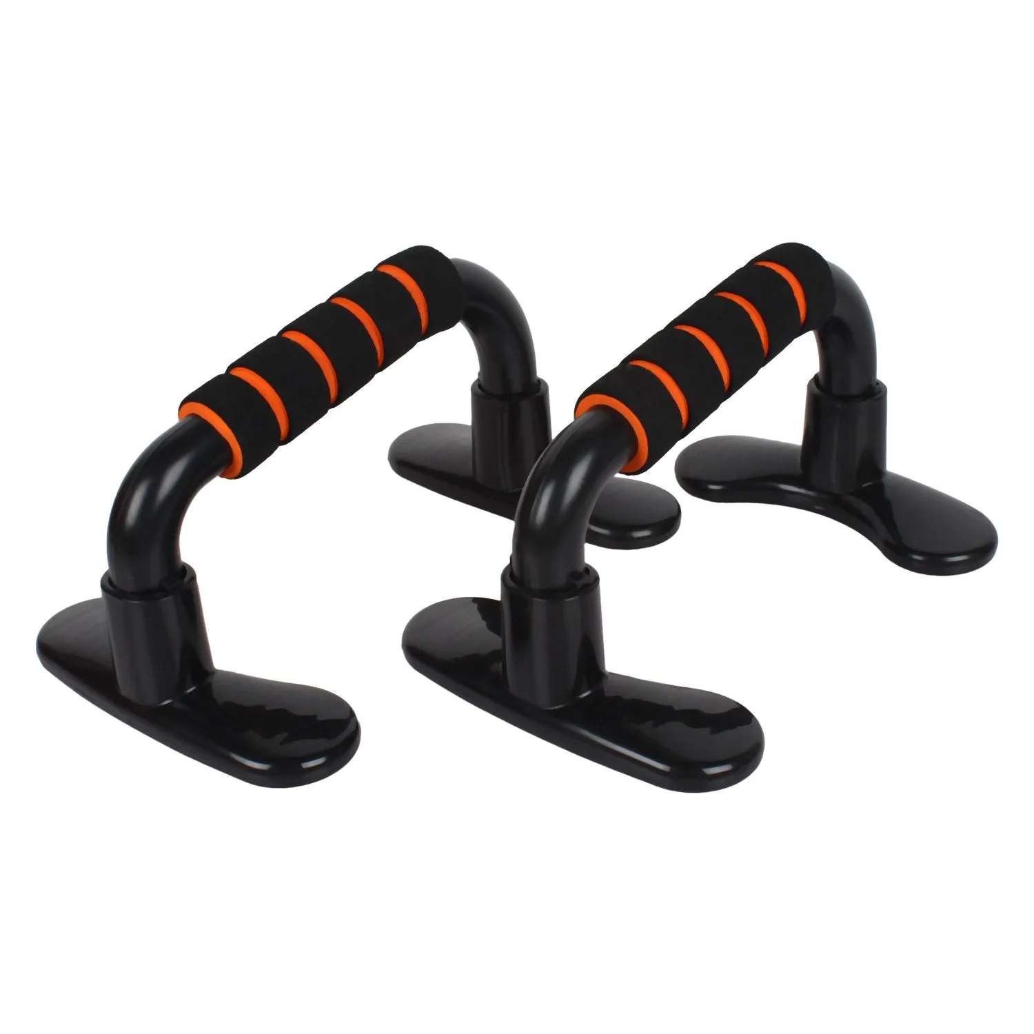 Strauss Turtle Push Up Bar, Pair(Black/Orange)