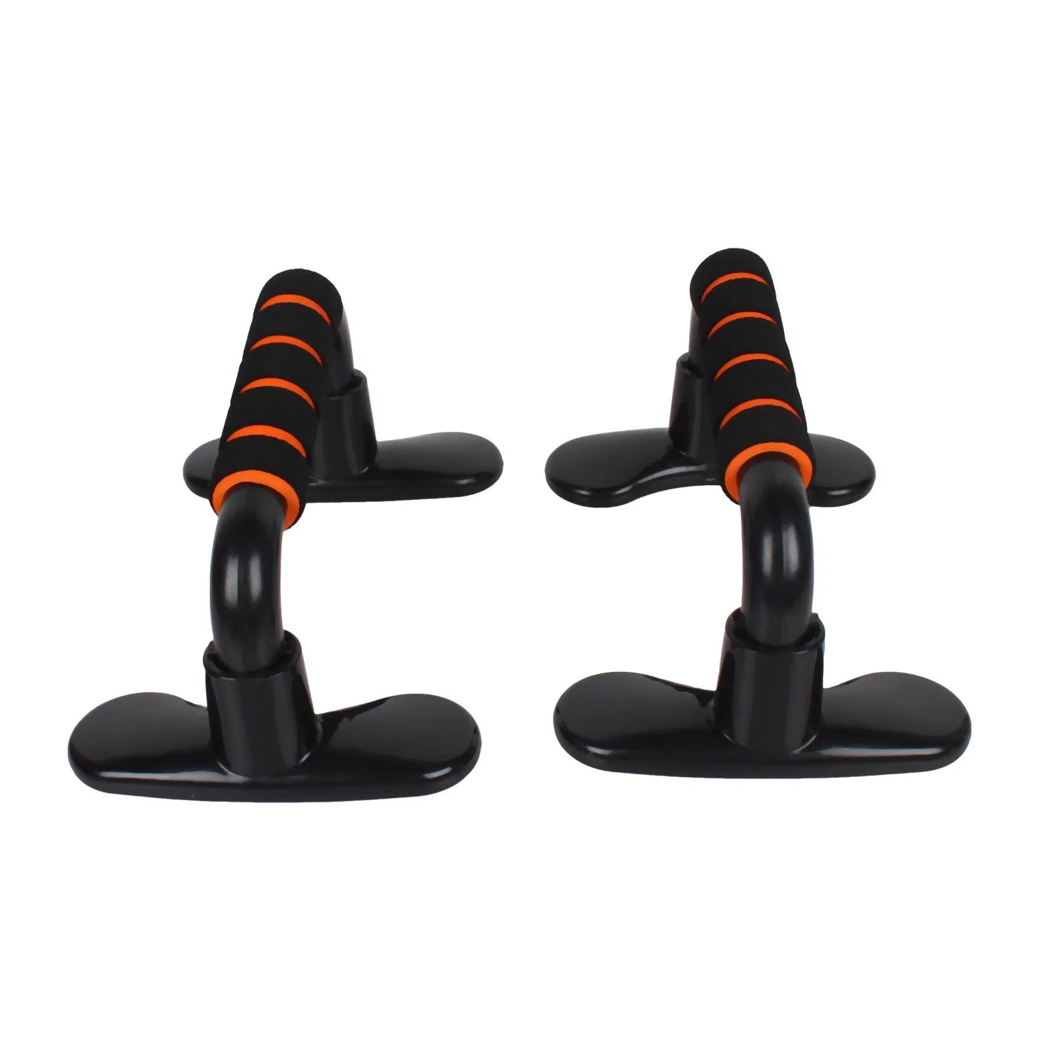 Strauss Turtle Push Up Bar, Pair(Black/Orange)