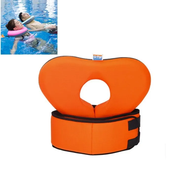 Swimming Ring EPE Foam Lifebuoy Armpit Ring Water Board, Size:L(Orange)