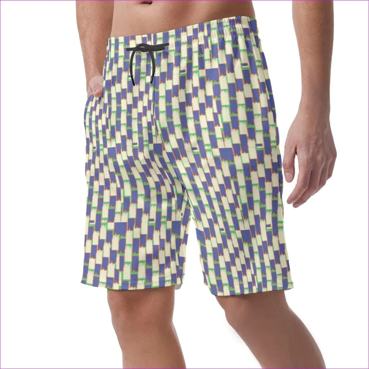 Taped Men's Casual Short Pants