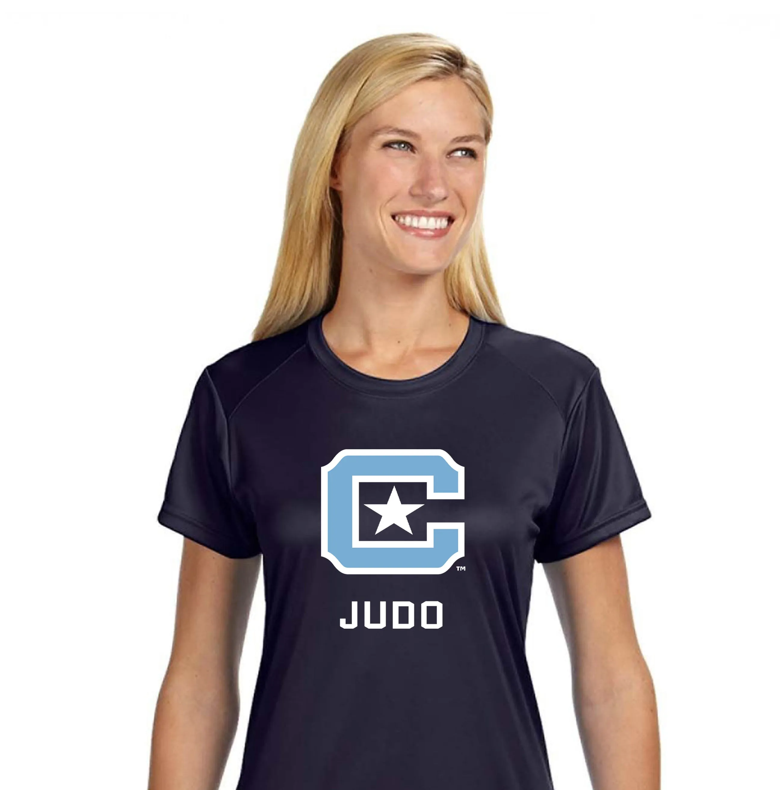 The Citadel, C star Club Sports - Judo, A4 Ladies' Cooling Performance T-Shirt