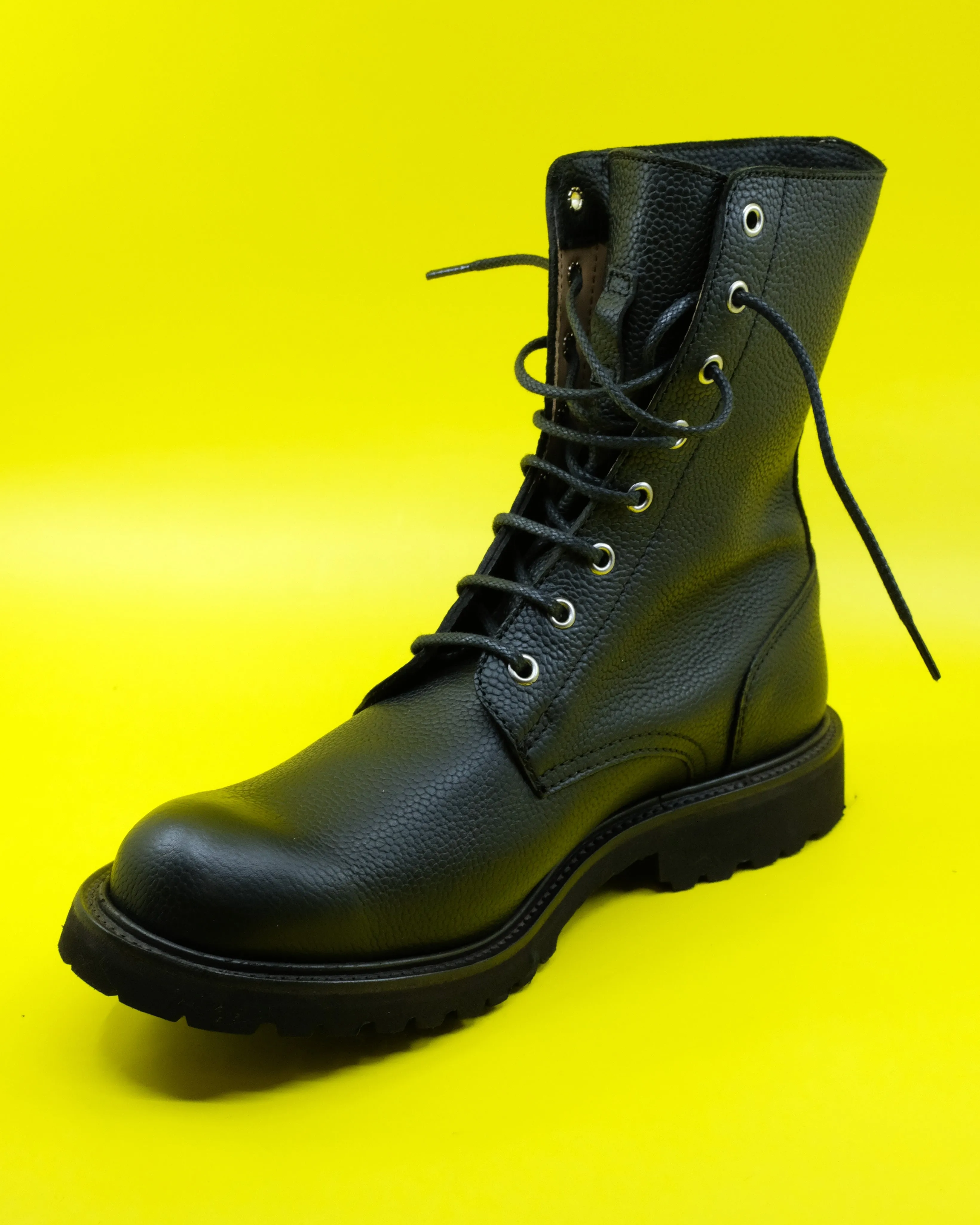 Trickers x 3MAN Black Leather Boot