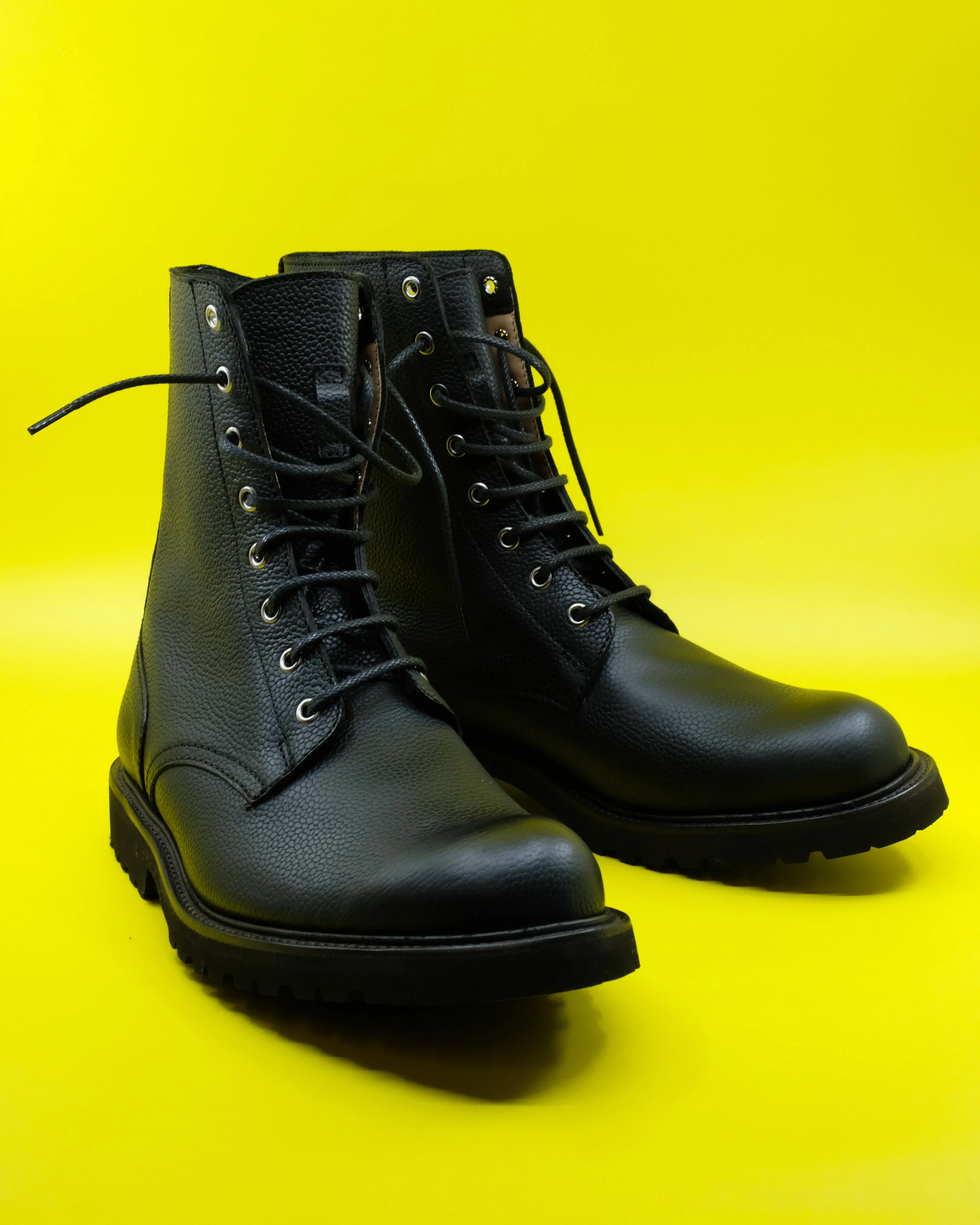 Trickers x 3MAN Black Leather Boot