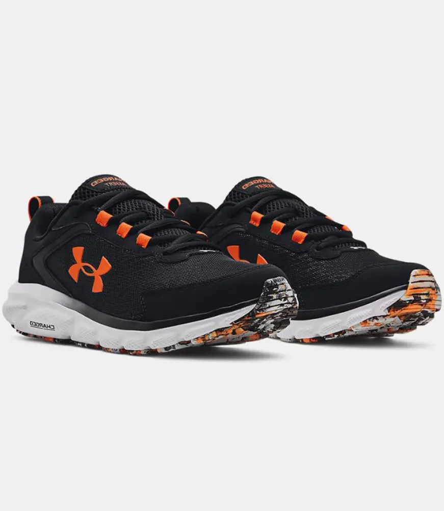 UA Charged Assert 9 Marble Black by Under Armour