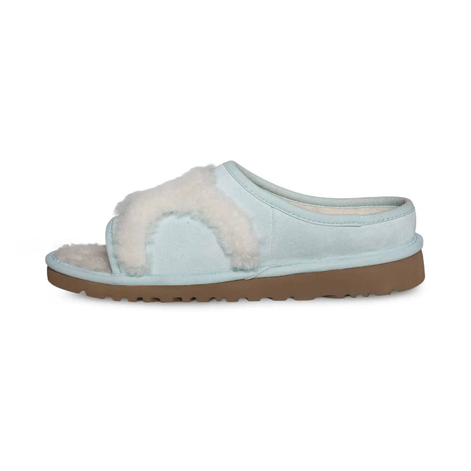 UGG Slide Aqua Natural Slippers - Women's