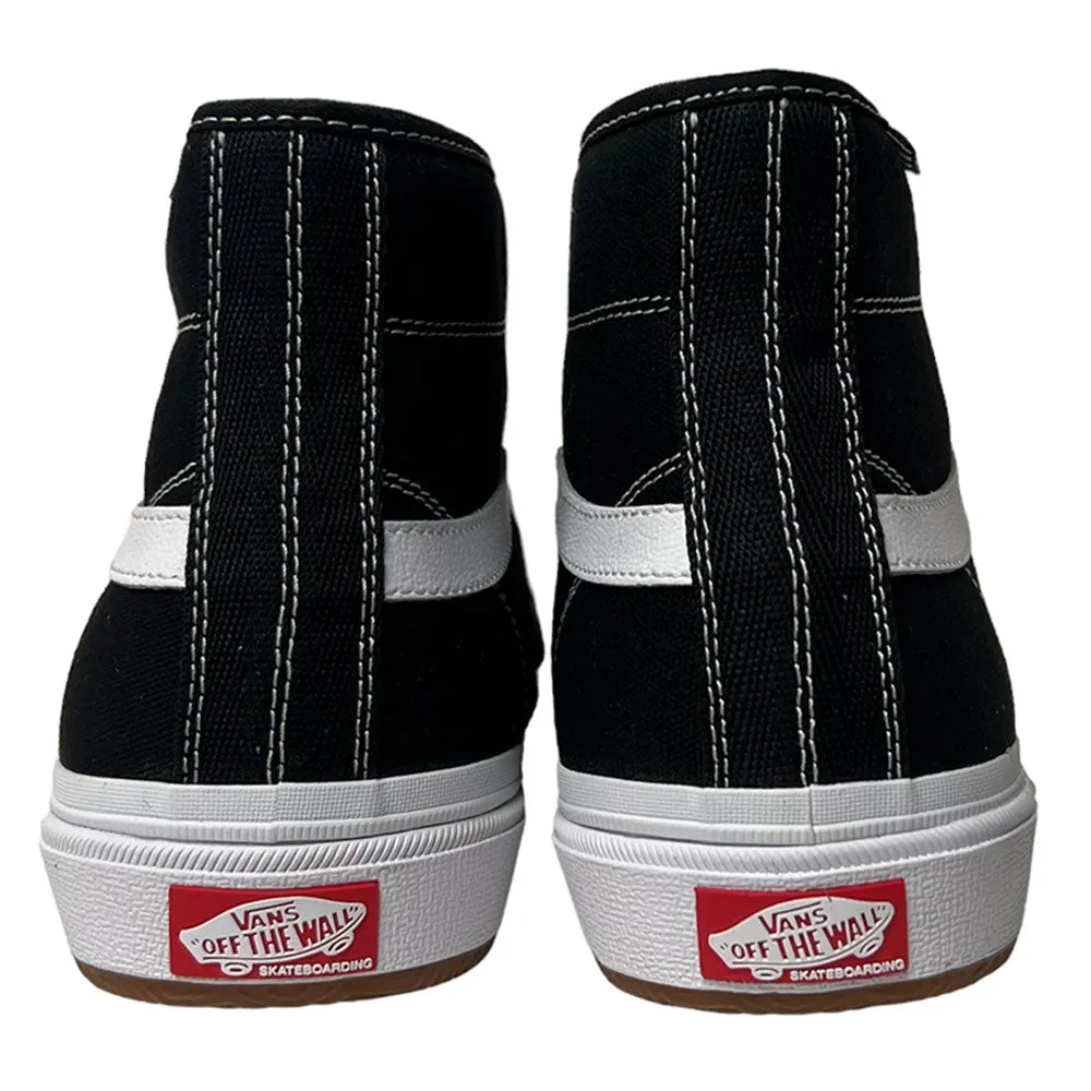 Vans Gilbert Crockett High Black White Suede Shoes