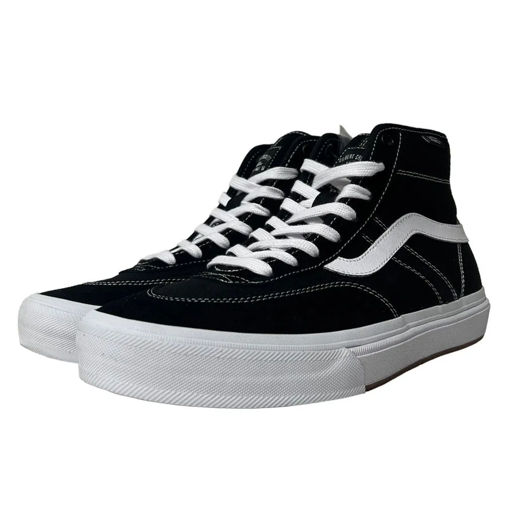 Vans Gilbert Crockett High Black White Suede Shoes